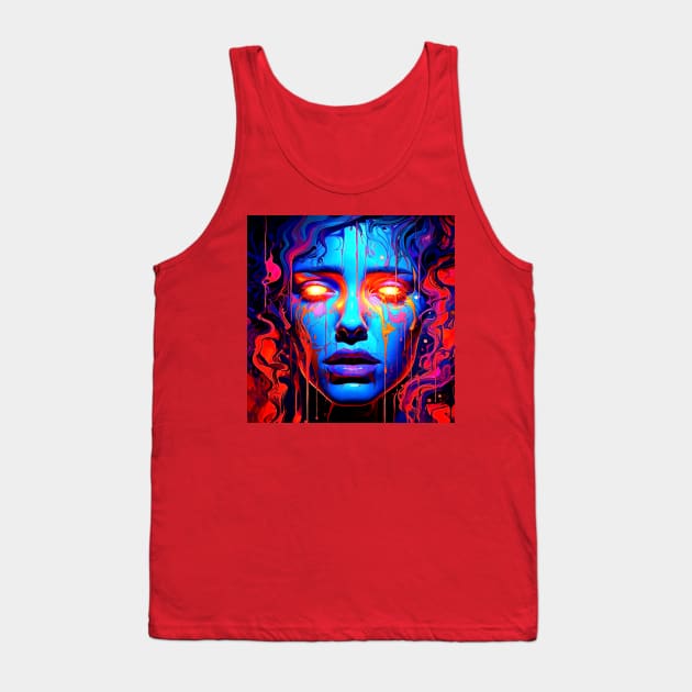 MY MIND Tank Top by www.TheAiCollective.art